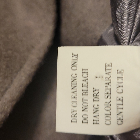 MODCLOTH WOOL BLEND STONE JACKET, SZ LARGE - Picture 15 of 16